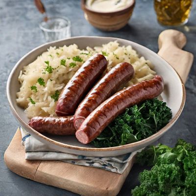 Dutch-style Bangers and Mash