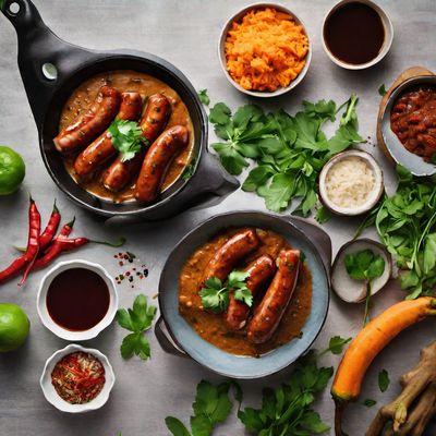 Thai-style Bangers and Mash