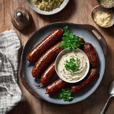 Turkish-style Bangers and Mash