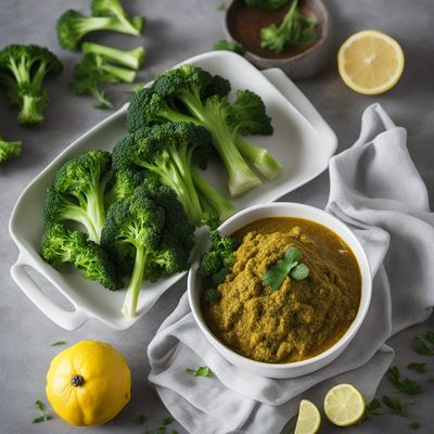 Bangladeshi-style Lemon Broccoli Stir Fry