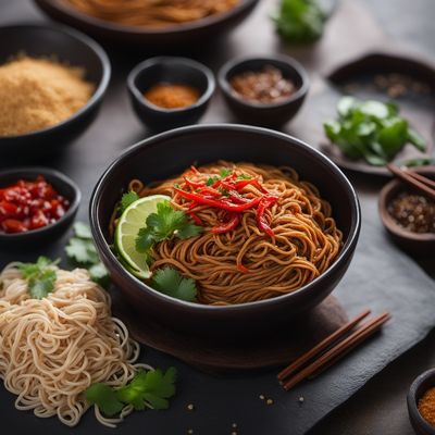 Bangladeshi-style Spicy Kitsune Soba