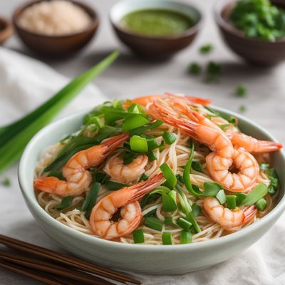 Bánh Căn with Shrimp and Green Onion