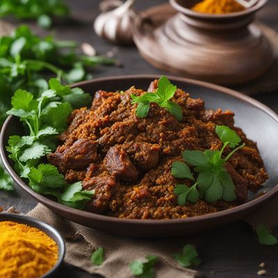 Banjar Spiced Lamb Shapkat