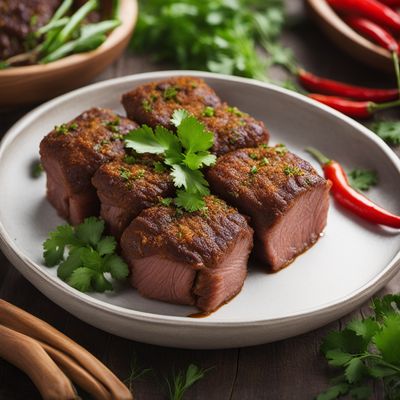 Banjar-style Stuffed Beef Rolls