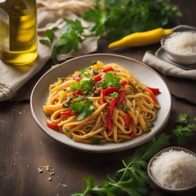 Barbadian-style Chitarrine Pasta