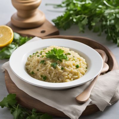 Barbadian-Style Fontina Risotto