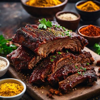 Arab-style Barbecue Ribs