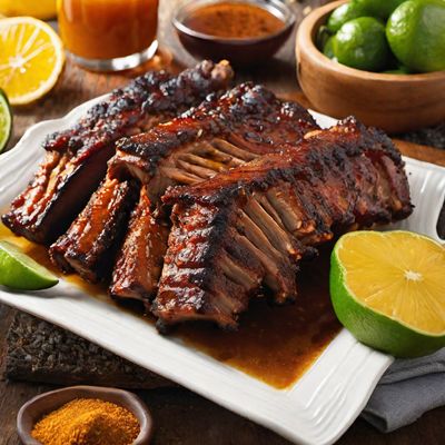 Caribbean-style Barbecue Ribs