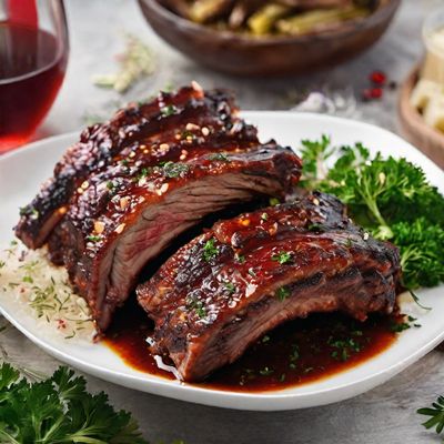 Haute Cuisine Barbecue Ribs