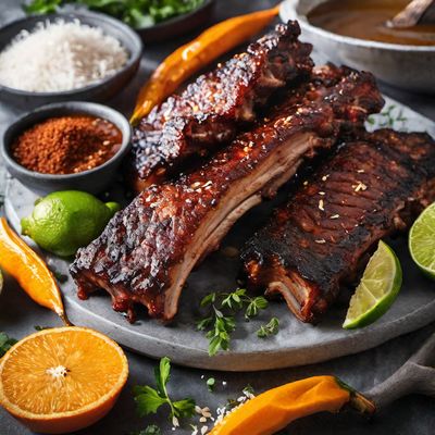 Latin American Style Barbecue Ribs