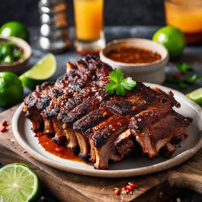 Latin American Style Barbecue Ribs