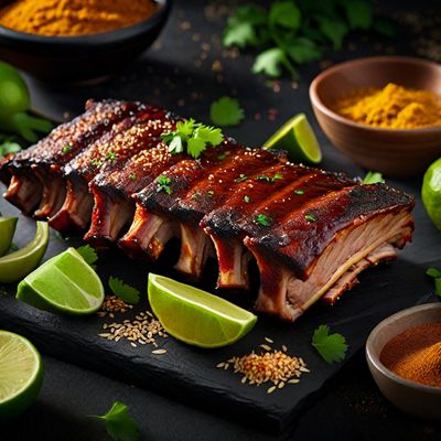 Peruvian-Style Barbecue Ribs