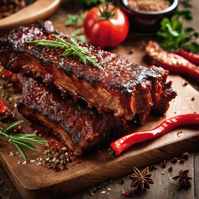 Spanish-style Barbecue Ribs