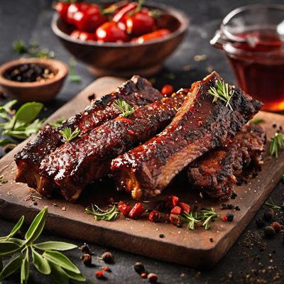 Spanish-style Barbecue Ribs