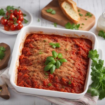 Bashkir-style Beef Parmigiana