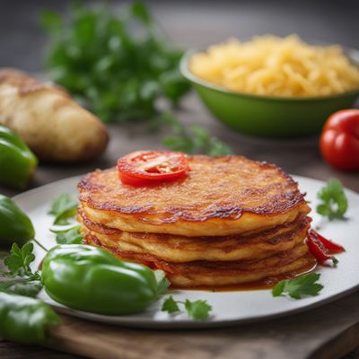 Basque-inspired Potato Galette