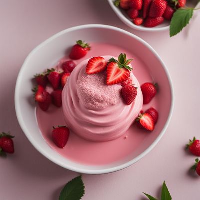 Batak-style Strawberry Gelato