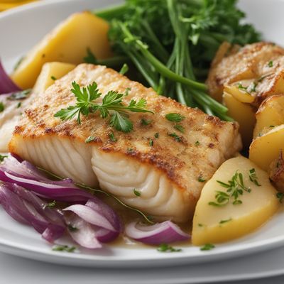 Bavarian-style Cod with Potatoes and Onions