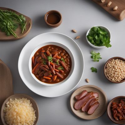 Bavarian-style Pwa Sos (Bean Sauce)