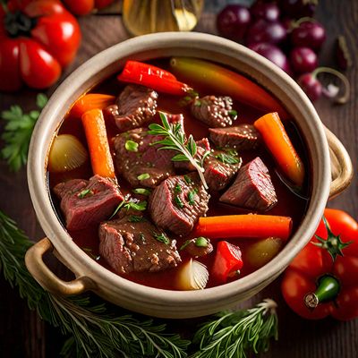 Beef Bourguignon with a Twist