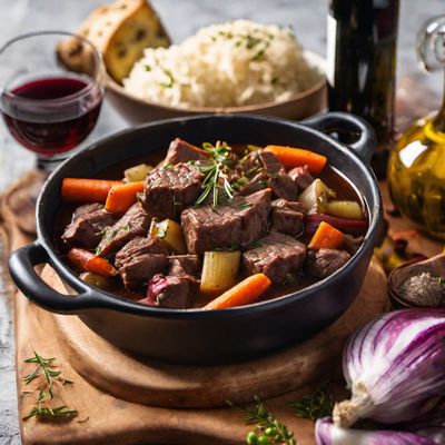 Beef Bourguignon - Croatian Style