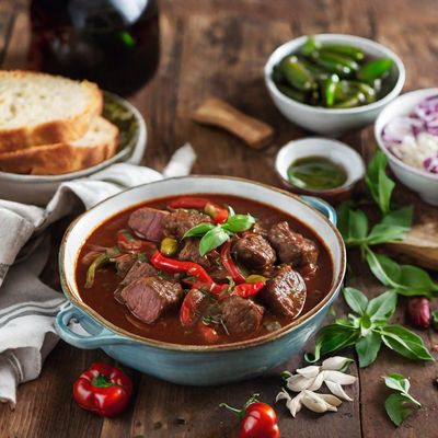 Cuban-style Beef Bourguignon