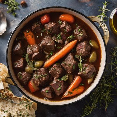 Greek-style Beef Bourguignon