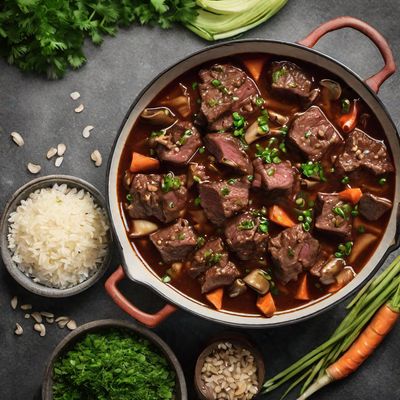 Korean-style Beef Bourguignon