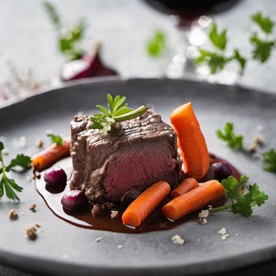 Molecular Beef Bourguignon