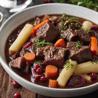 Beef Bourguignon with a New Nordic Twist