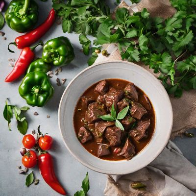 Puerto Rican Beef Bourguignon