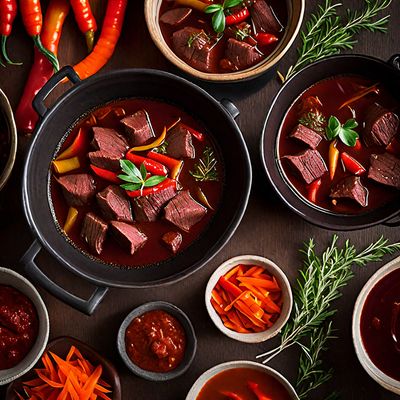 Spanish-style Beef Bourguignon