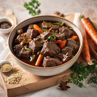 Beef Bourguignon with a Taiwanese Twist