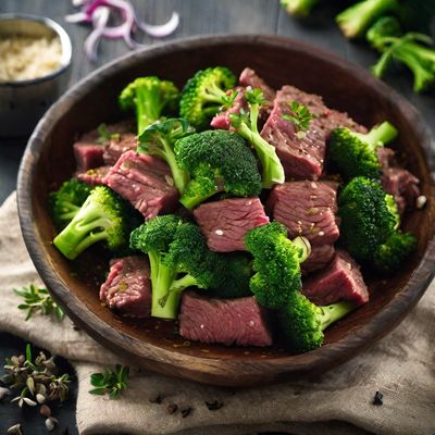 Beef & Broccoli Bosnian Style