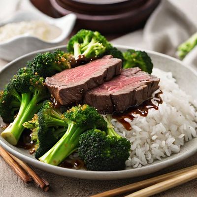 Beef & Broccoli with a Haute Cuisine Twist