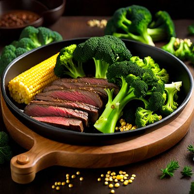 Beef & Broccoli with Latvian Twist