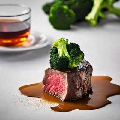 Beef & Broccoli with a Molecular Twist