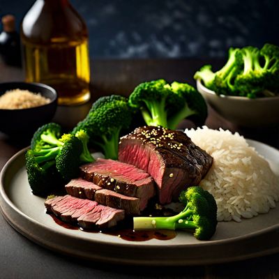 Beef & Broccoli Nouvelle Cuisine