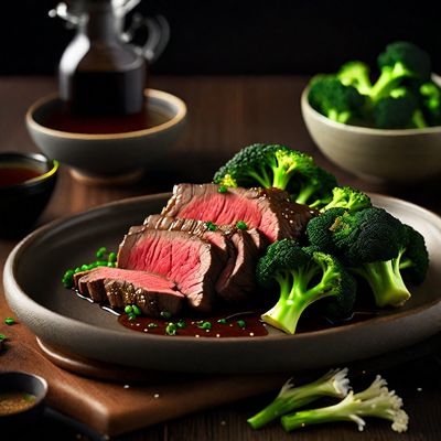 Beef & Broccoli Nouvelle Cuisine