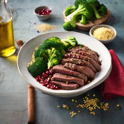 Beef & Broccoli with Turkish Flair