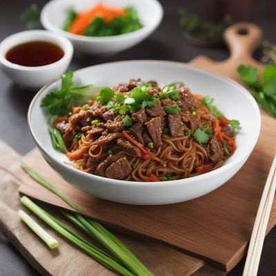 Beef Kway Teow with a Carmarthenshire Twist