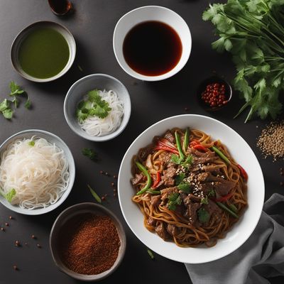 Beef Kway Teow with Fragrant Spices