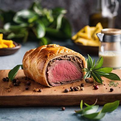 Caribbean Beef Wellington