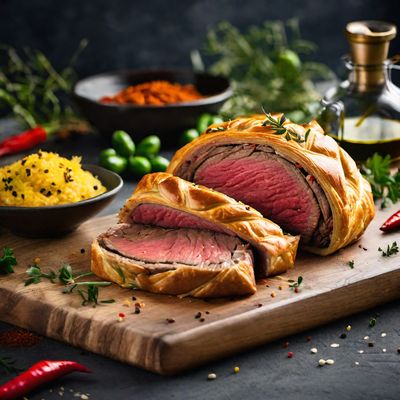 Beef Wellington with a Latin Twist