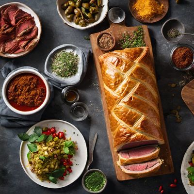 Beef Wellington with a Latin Twist