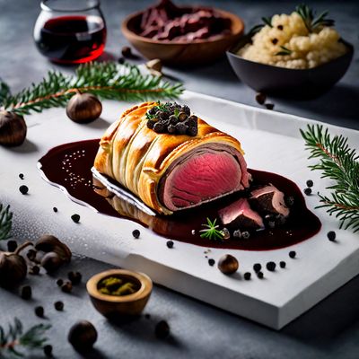 Molecular Gastronomy Beef Wellington