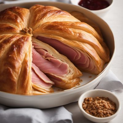 Belgian-style Ham in Puff Pastry