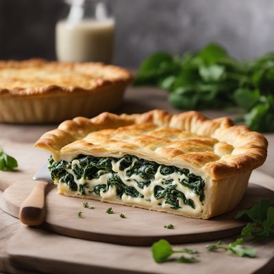 Belgian-style Spinach and Cheese Pie