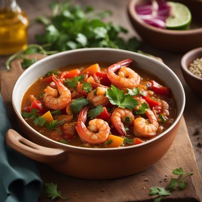 Berber Spiced Shrimp Tagine