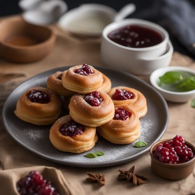 Bhutanese-inspired Stuffed Sweet Buns